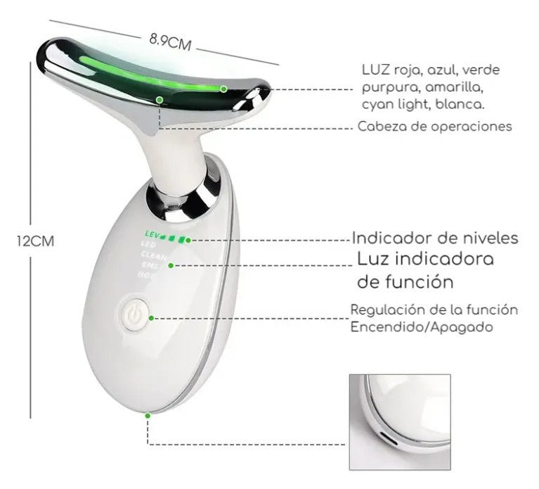 Masajeador Facial Reductor Papada