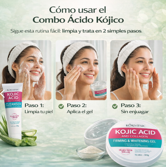 COMBO ACIDO KOJICO RUTINA COMPLETA