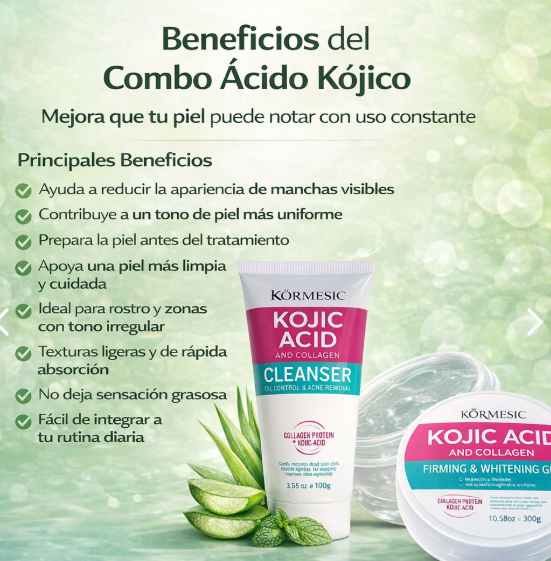 COMBO ACIDO KOJICO RUTINA COMPLETA