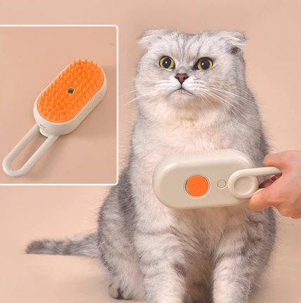 cepillo mascota humidificdor