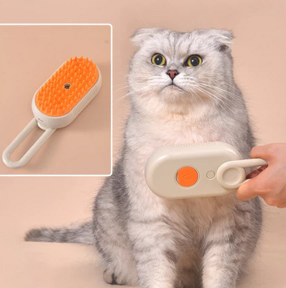 cepillo mascota humidificdor