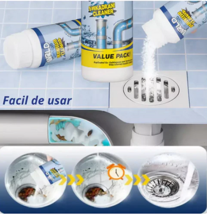 Wild Tornado™ 2x1 – Destapador de Cañerías en Minutos